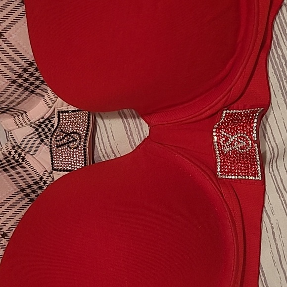 Victoria's Secret Set Of 2 T-shirt Demi Push-up Full Coverage Bras 36C Shapewear - Picture 6 of 13